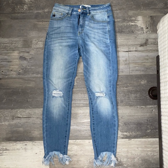 KanCan Denim - KanCan skinny ripped and frayed skinny jeans size 5/26